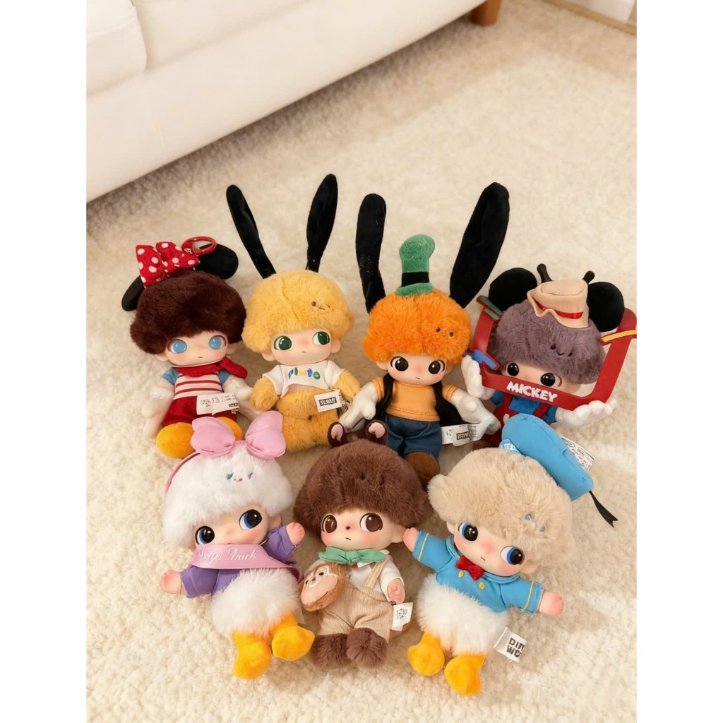 Móc khóa Blindbox  DIMOO × DISNEY PLUSH KEYCHAIN