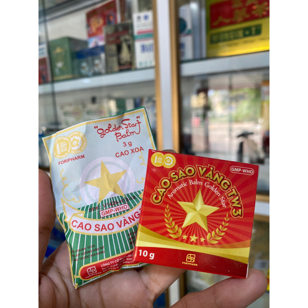 DẦU CAO SAO VÀNG TW3 NHỎ 3G-TO 10G