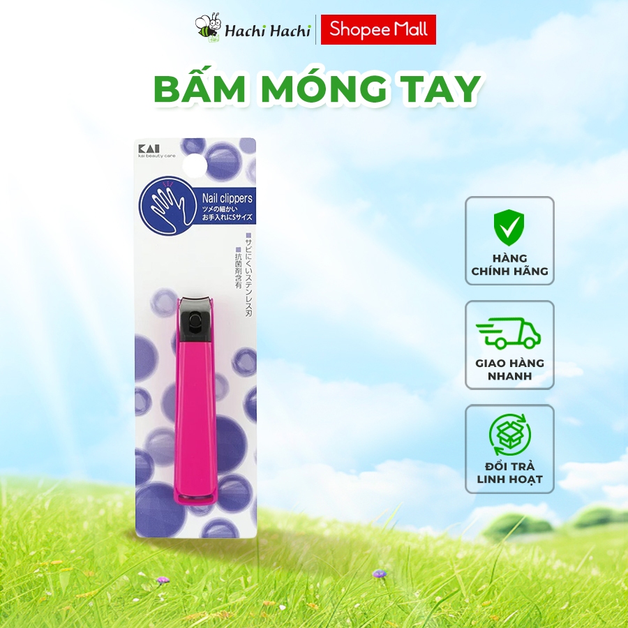 Bấm móng tay kháng khuẩn Kai - Hachi Hachi Japan Shop