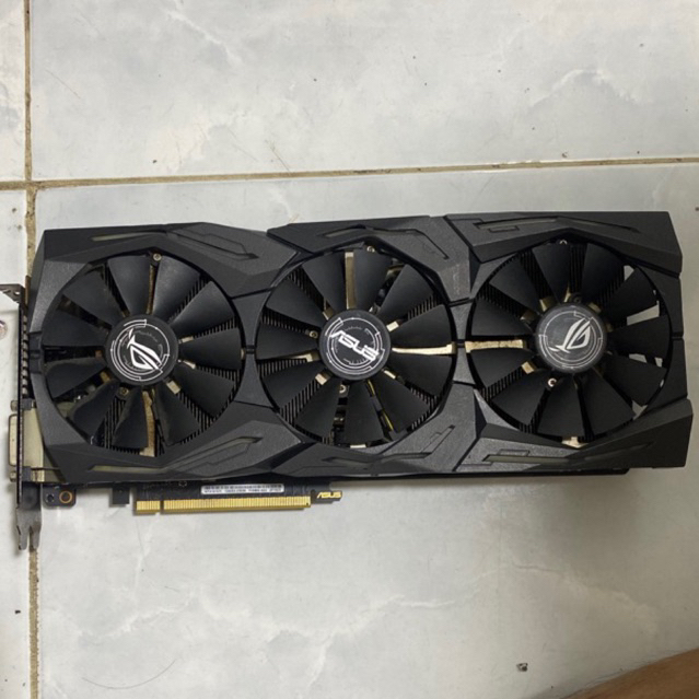 card gtx 1070ti 8gb asus rog strix