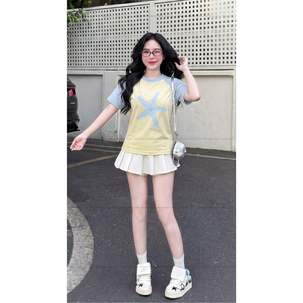 Áo Thun BabyTee SAO BIỂN Dễ Thương Đi Biển Mùa Hè Chất Cotton | BigBuy360 - bigbuy360.vn