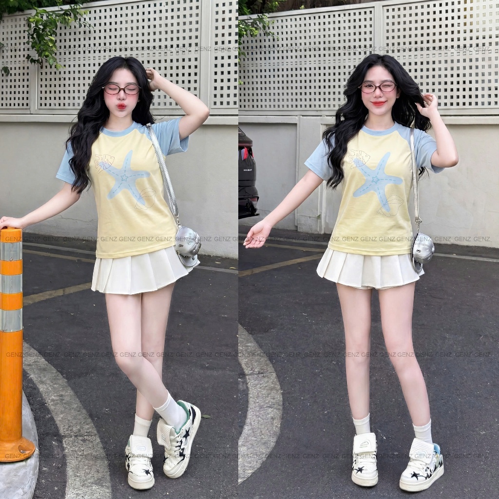 Áo Thun BabyTee SAO BIỂN Dễ Thương Đi Biển Mùa Hè Chất Cotton | BigBuy360 - bigbuy360.vn