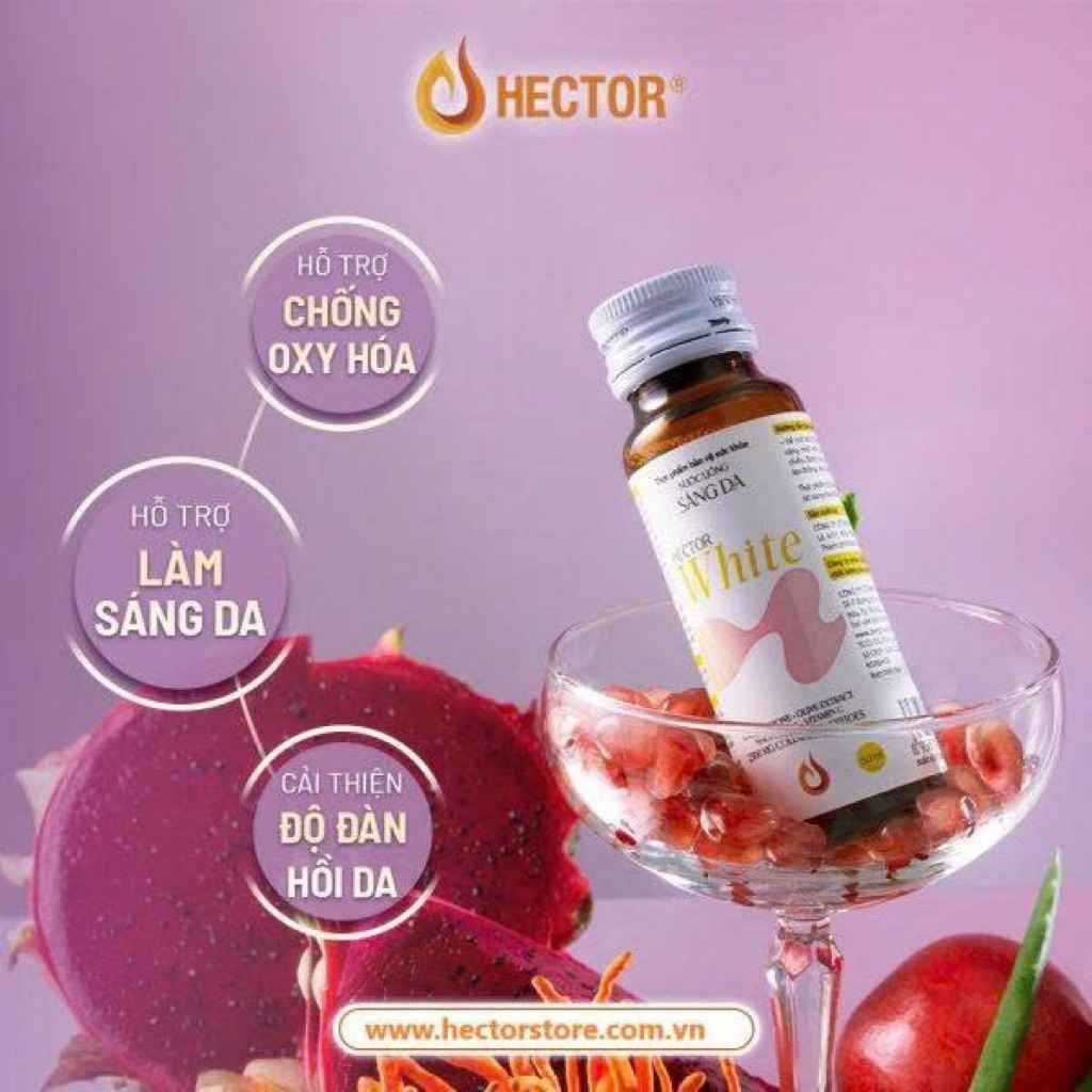 Thực Phẩm Bảo Vệ Sức Khoẻ Nước Uống Sáng Da Hector White