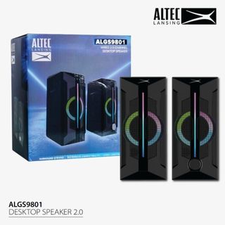 Loa Vi Tính Gaming 2.0 Có Dây (USB + 3.5mm) LED RGB ALTEC LANSING ALGS9801