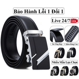 Thắt Lưng Nam Đẹp Sale 99K Da Mềm Khóa Tự Động Không Rỉ Vicenzo, Dây Thắt Lưng Nịt Da Nam Bảo Hành Lỗi 1 Đổi 1.