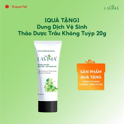 [QUÀ TẶNG KHÔNG BÁN] Tuýp dung dịch vệ sinh Lavima, Trầu không Thảo Dược làm sạch - giảm ngứa nhanh - khử mùi mạnh 20g