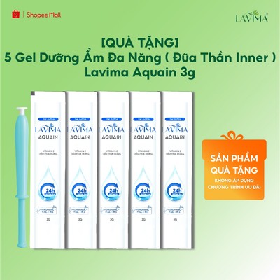 [QUÀ TẶNG KHÔNG BÁN] Gel Dưỡng Ẩm Phụ Khoa Lavima Aquain (Đũa Thần Inner) - Ẩm Sâu Giảm Khô Rát, Mềm Mịn Cả Ngày, Bút 3g