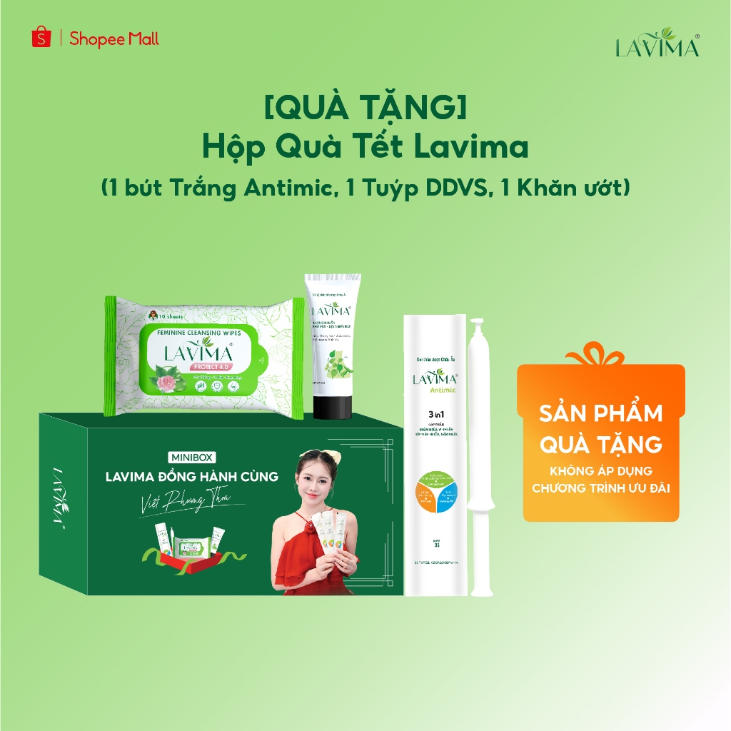 [QUÀ TẶNG KHÔNG BÁN] Hộp Quà Minibox Lavima - Chăm Sóc Toàn Diện, Sạch Thơm Dịu Ngứa