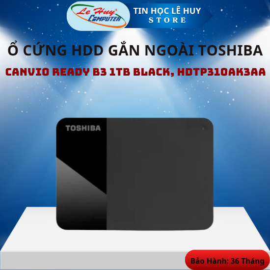 Ổ Cứng Gắn Ngoài Toshiba 2.5 " Canvio Ready B3 1TB/ 2TB/ 4TB