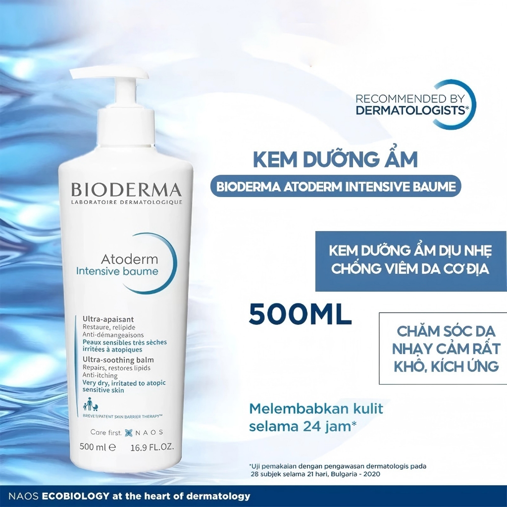Bioderma Atoderm Intensive Gel-Creme 500ml/Bioderma Atoderm Intensive baume 500ml/Bioderma Atoderm creme ultra 500ml | BigBuy360 - bigbuy360.vn
