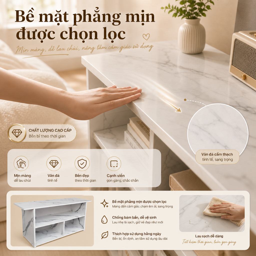 BM Tủ đựng tivi phòng khách có thể dễ dàng kết hợp với nhiều kiểu bàn cà phê và ghế sofa khác nhau. | BigBuy360 - bigbuy360.vn