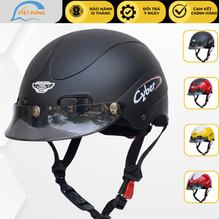 Mũ bảo hiểm nửa đầu kèm lưỡi trai grs a102t - bktec bk10t - vòng đầu 54-57cm - bảo hành 12 tháng