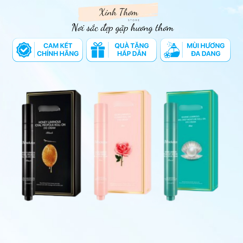 Thanh lăn mắt JM Solution - kem dưỡng mắt JM Solution - giảm quầng thâm, bọng mắt và mờ nếp nhăn