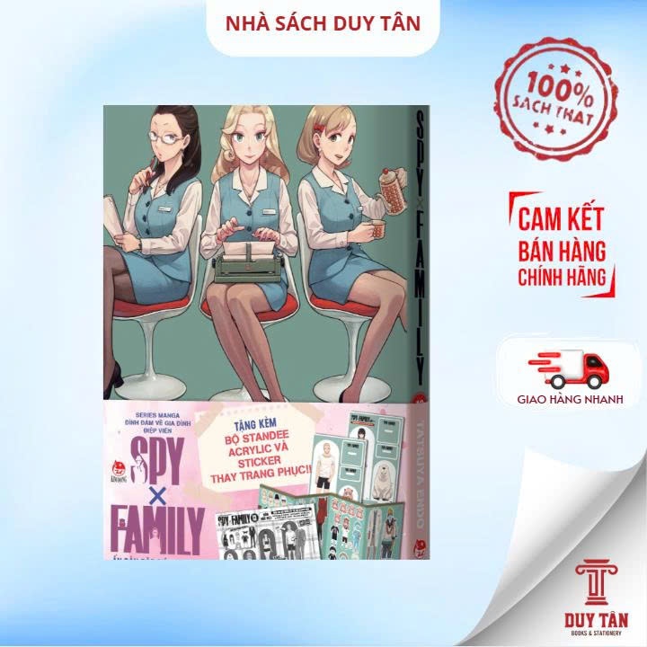 Truyện tranh - Spy X Family - Tập 13 - Bản Đặc Biệt - Tặng Kèm Set Standee Acrylic + Set Sticker - N
