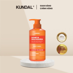 Sữa Tắm Dưỡng Ẩm Kundal Honey & Maccadamia 500ml