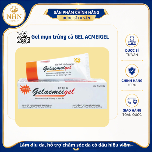 Gel Acmeigel - Gel bôi mụn trứng cá 15g
