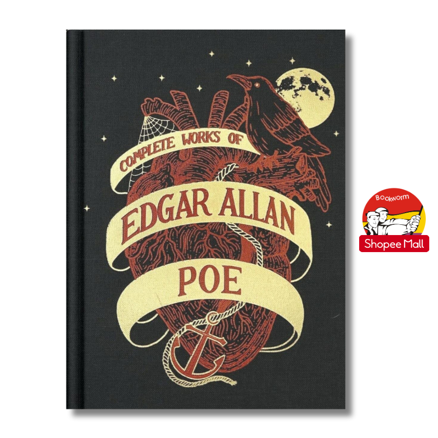 Sách - The Collected Works of Edgar Allan Poe | Classics Horror / Gothic / Bìa da, cứng khổ lớn