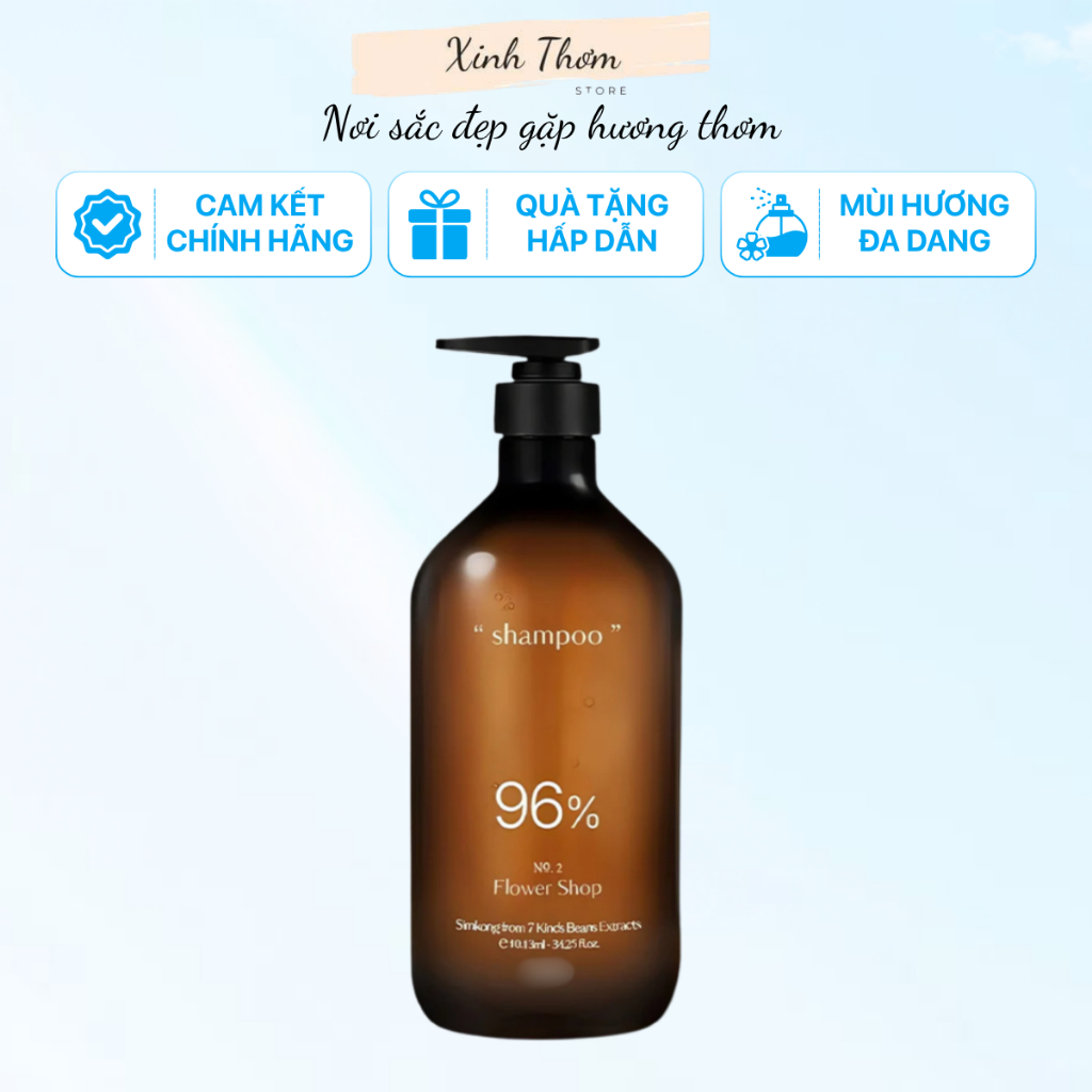 (mẫu thử) Dầu gội Hetras hương nước hoa - dầu gội giảm rụng tóc, phục hồi hư tổn, làm sạch da đầu