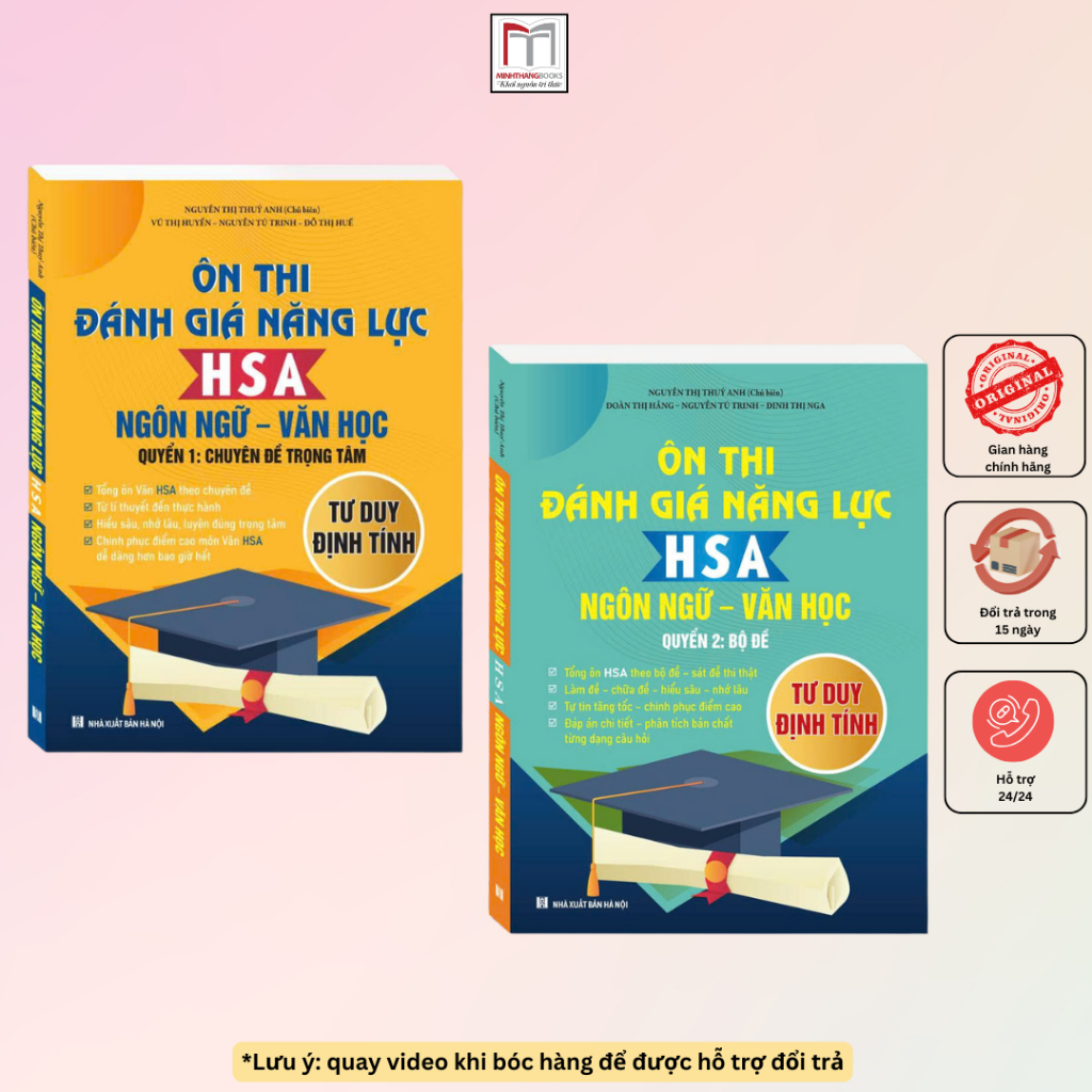 Sách - Ôn Thi Đánh Giá Năng Lực HSA Ngôn Ngữ - Văn Học