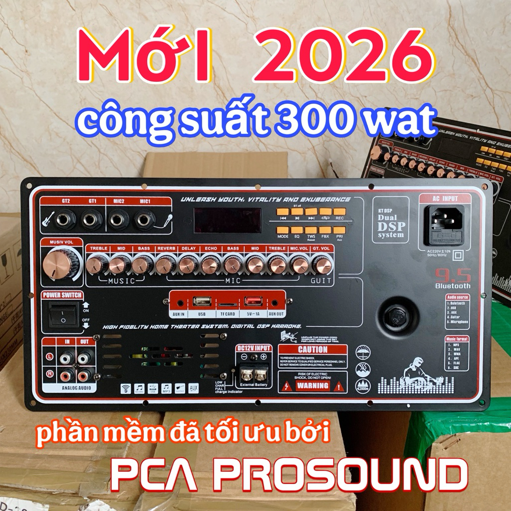 Mạch Loa Kéo  F5201 . Mạch loa kéo DSP . Mạch DSP Karaoke