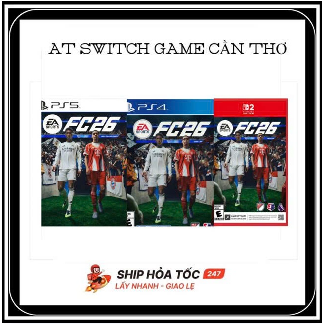 Đĩa game FC 26 cho PlayStation PS4 PS5