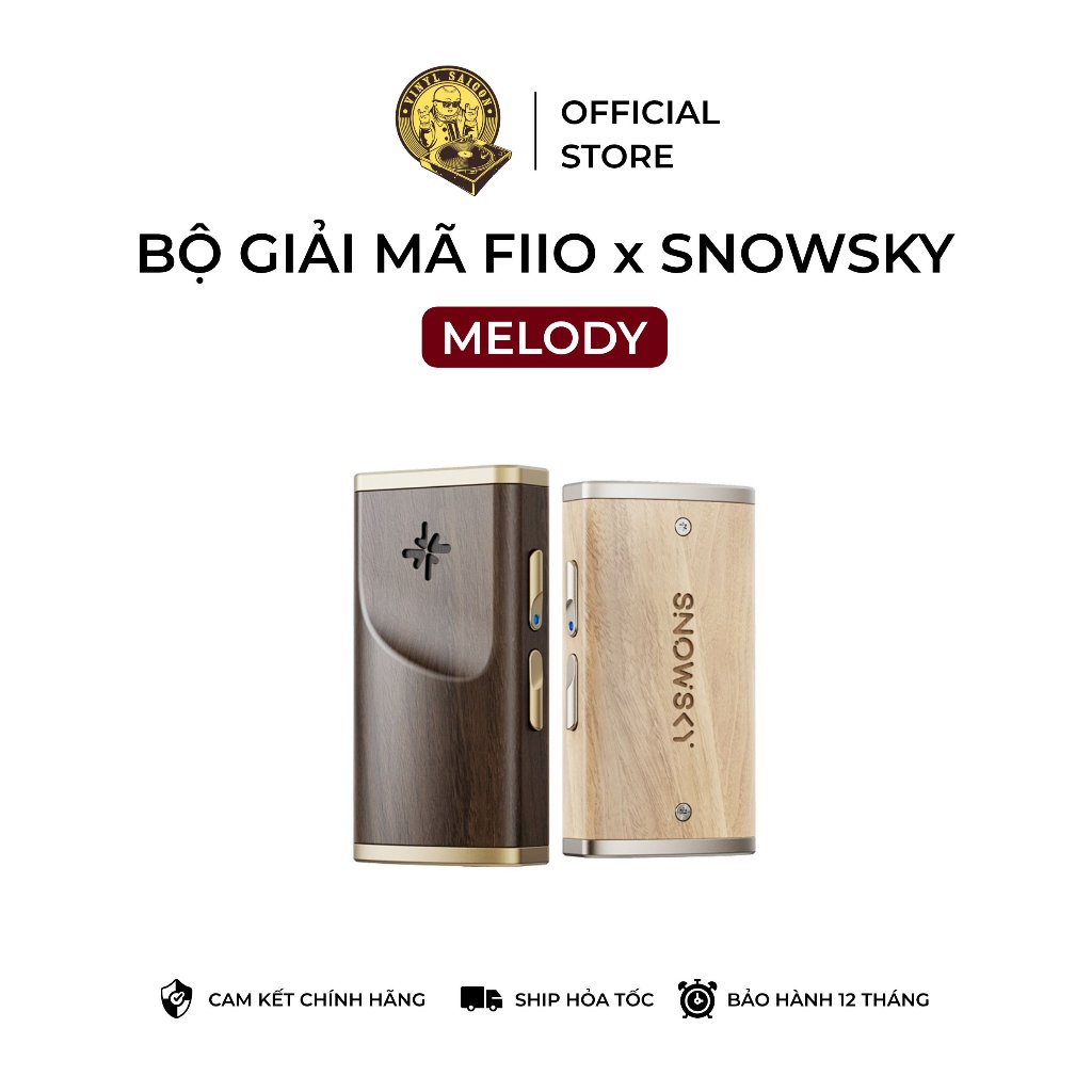 Bộ giải mã dac/amp FiiO x Snowsky Melody - Bảo hành 12 tháng