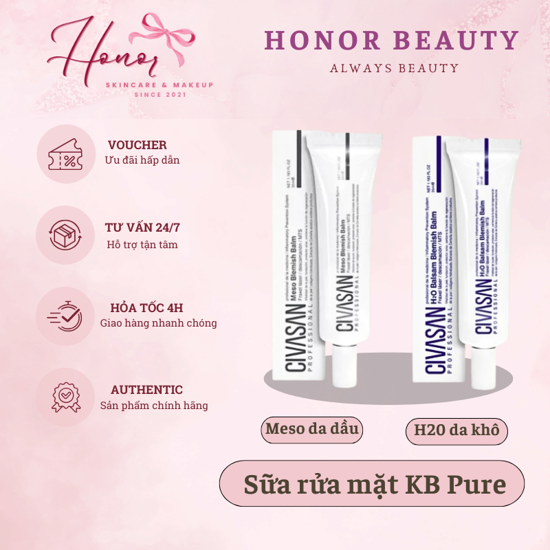 Kem Dưỡng CIVASAN H2O BALSAM BLEMISH BALM