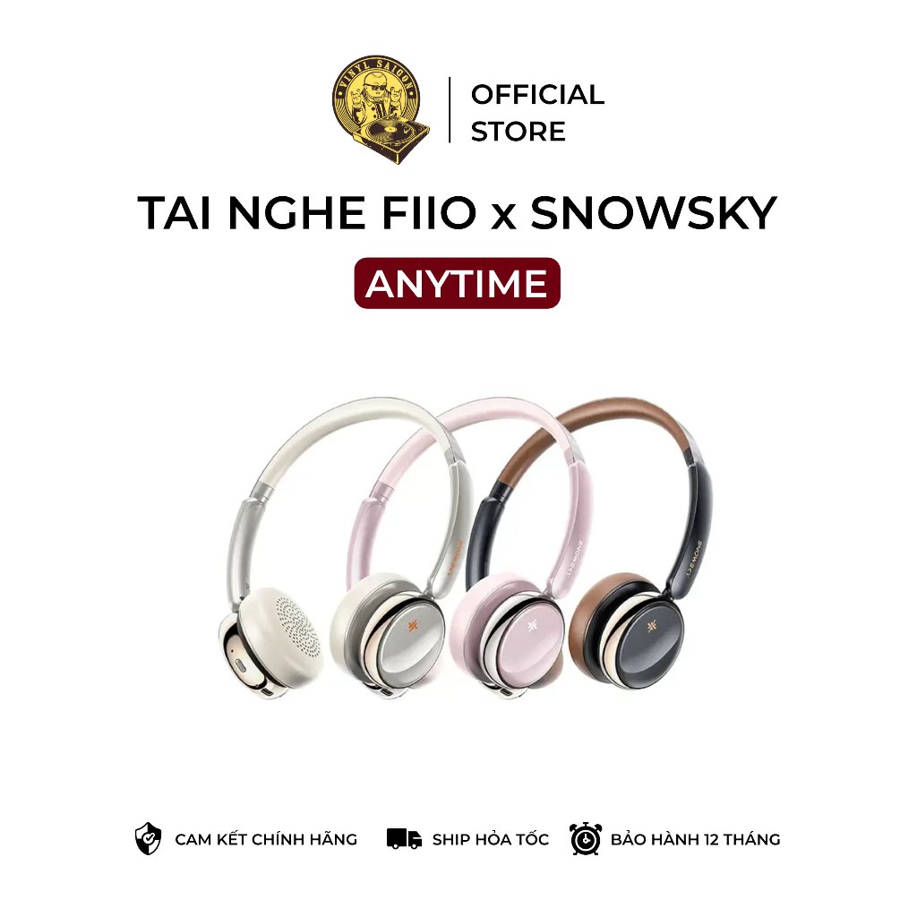 Tai nghe chụp tai không dây FiiO x Snowsky Anytime - Bảo hành 12 tháng