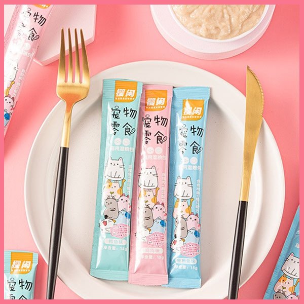 Combo 200 Súp thưởng cho mèo Shizuka Thơm Ngon