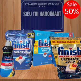 Viên Rửa Chén Bát Finish Quantum Cao Cấp chính hãng, viên finish quantum ultimate plus 85 60 33 64