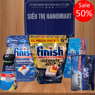 Viên rửa bát Finish Quantum gói 64 viên, 85V ultimate plus