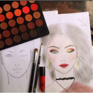 Giấy vẽ Face Chart 49 Tấm