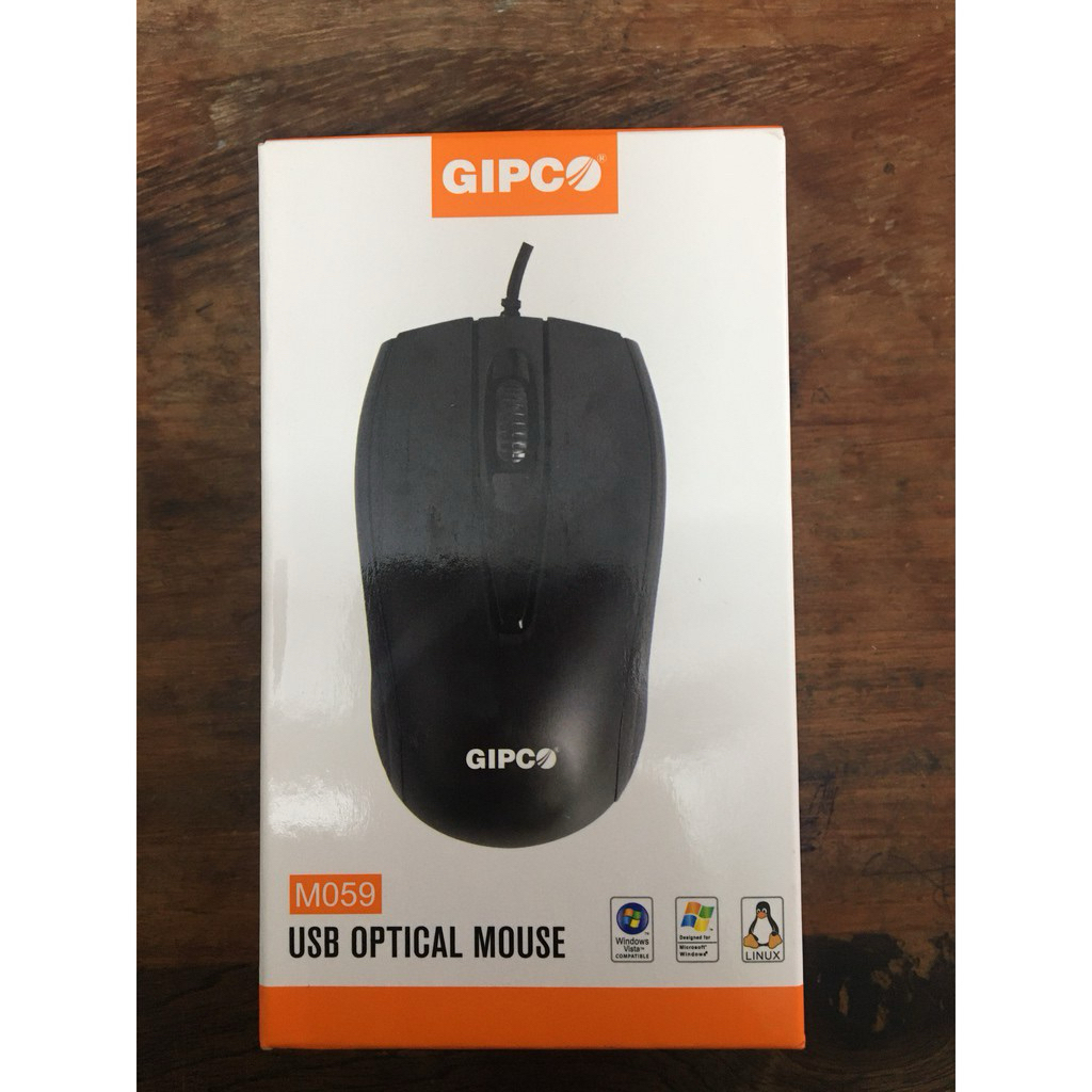Chuột máy tính có dây Meetion M360/Gipco M059 (BH: 12T)