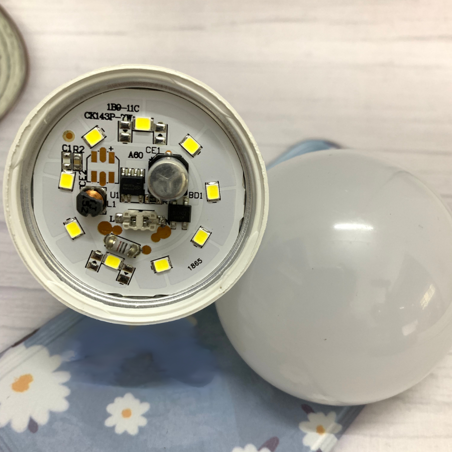 Bóng đèn Led tròn chống nước 3W 5W 7W 9W 12W  Ánh Sáng Trắng-Sáng Vàng siêu sáng siêu tiết kiệm điện | BigBuy360 - bigbuy360.vn