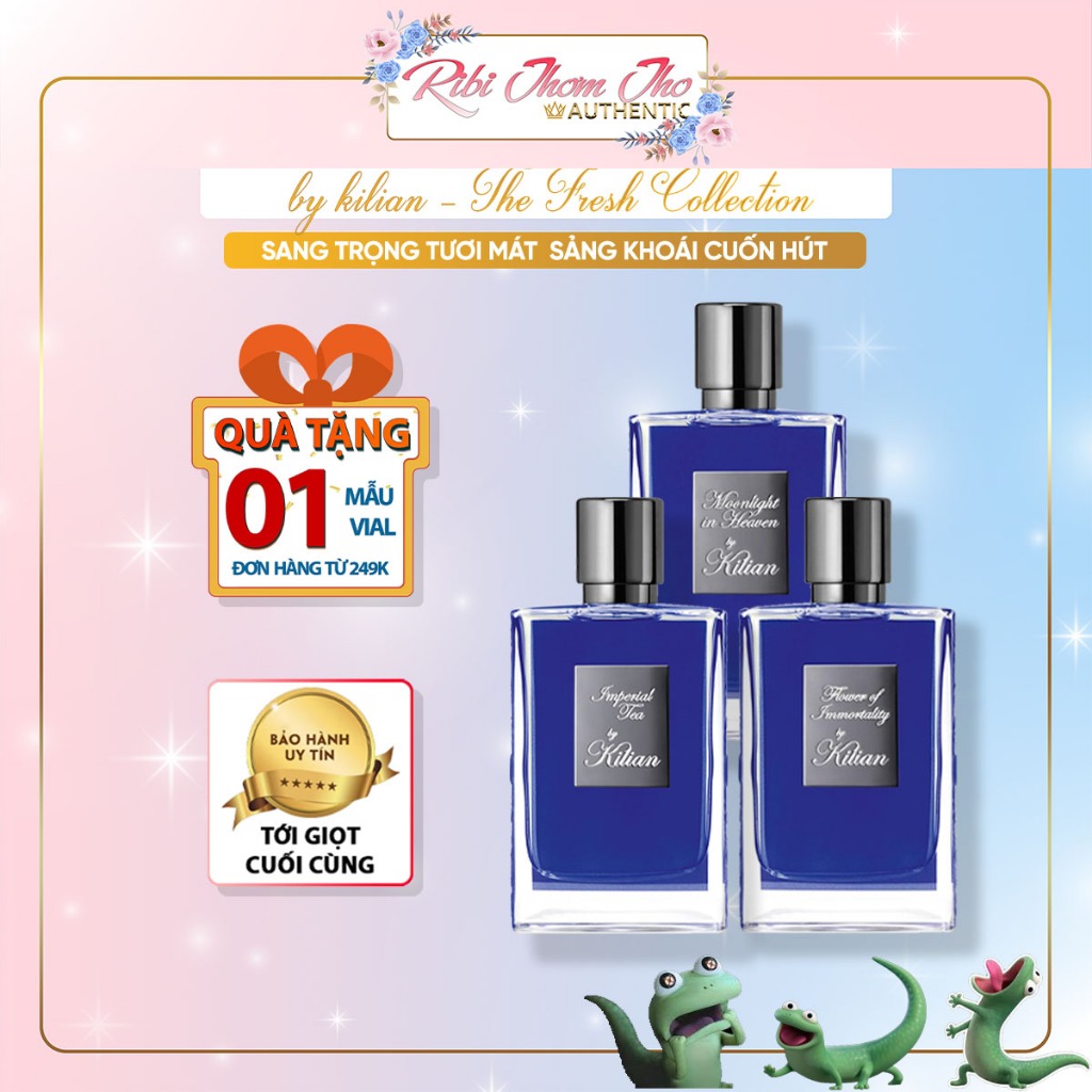 Kilian The Fresh : Moonlight in heaven - Imperial Tea - Flower Of Immortality Nước hoa unisex fresh