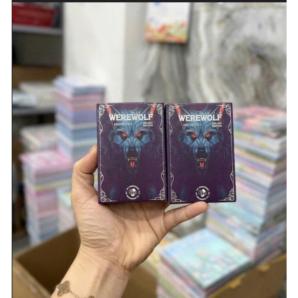 Bộ Bài Ma Sói Ultimate Werewolf Deluxe & Bài Uno Đỏ - Giải Trí Cực Vui Cùng Bạn Bè