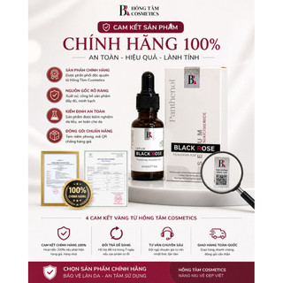 Serum Black Rose Mulrose Phục Hồi Da Mờ Thâm Cấp Ẩm