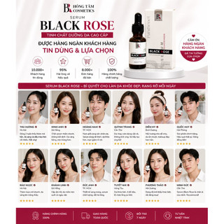 Serum Black Rose Mulrose Phục Hồi Da Mờ Thâm Cấp Ẩm
