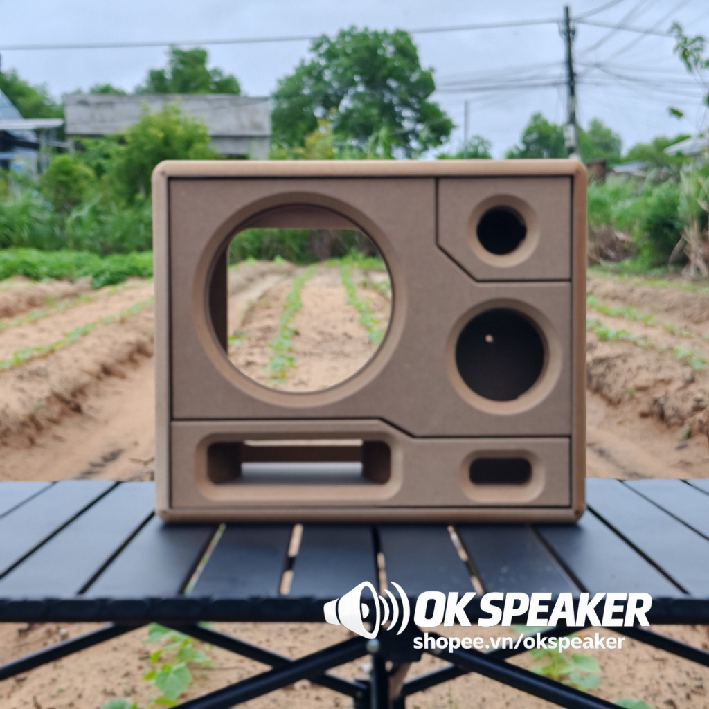Box loa thô mono 3way Sub 6.5inch, Mid 3inch - OK SPEAKER