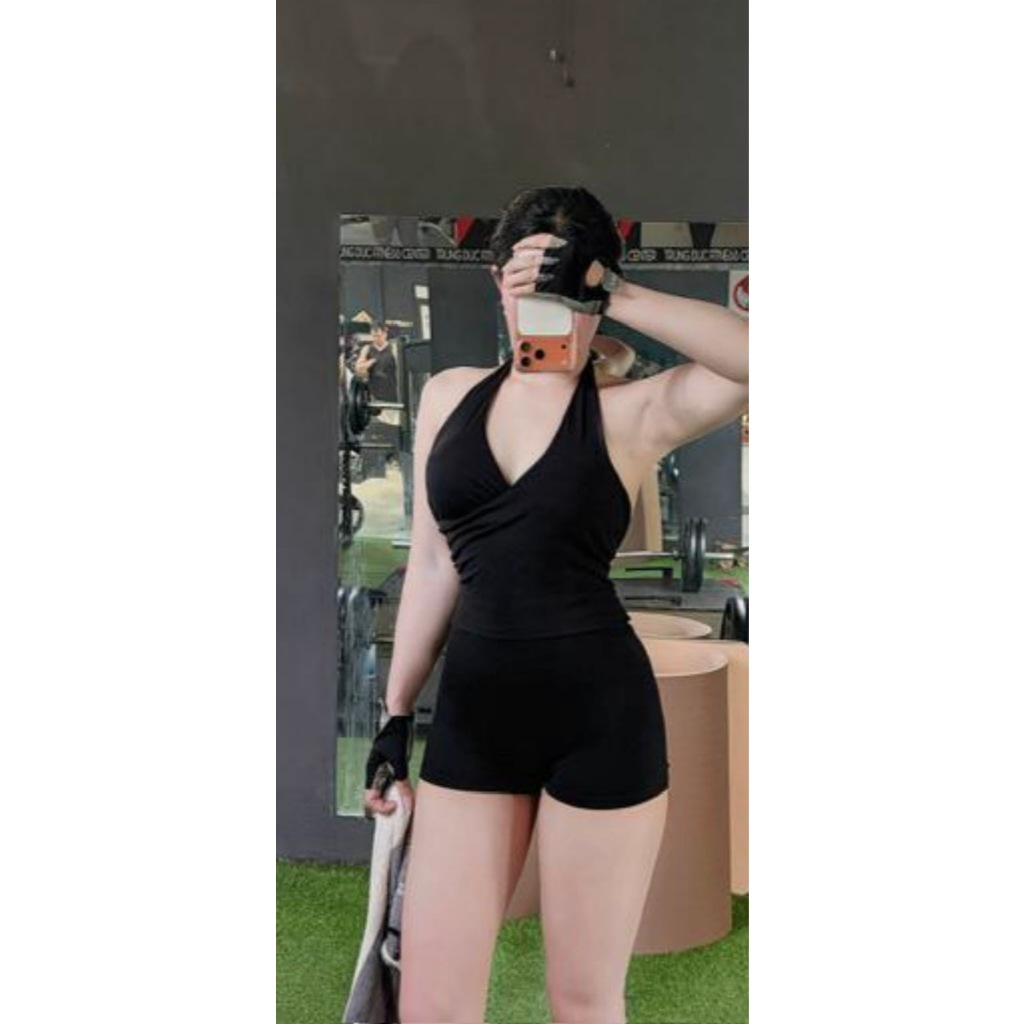 MIDORI SPORT - BỘ ĐỒ ĐÙI YẾM ĐẮP CHÉO DC6 - THUN LẠNH LULU - MÚT RỜI - THÍCH HỢP ĐI TẬP GYM , YOGA , AEROBIC | BigBuy360 - bigbuy360.vn