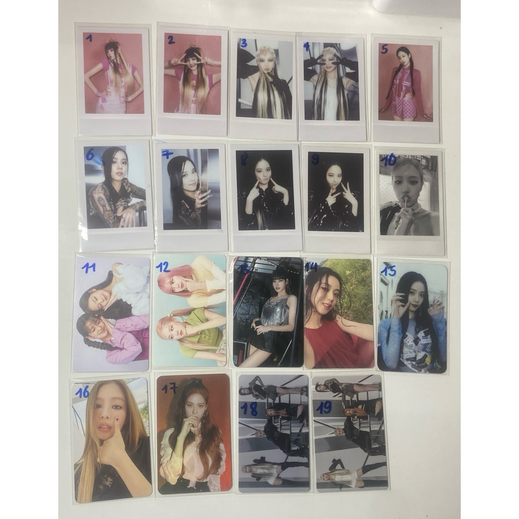 [Chính hãng] POLA VÀ CARD OFF BLACKPINK LISA ROSÉ JENNIE JISOO