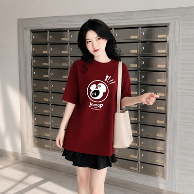 Áo phông nữ Poppop chất liệu vải Cotton 100% Dày Mịn Cực Trend form unisex Local brand Loza UX30-US8588