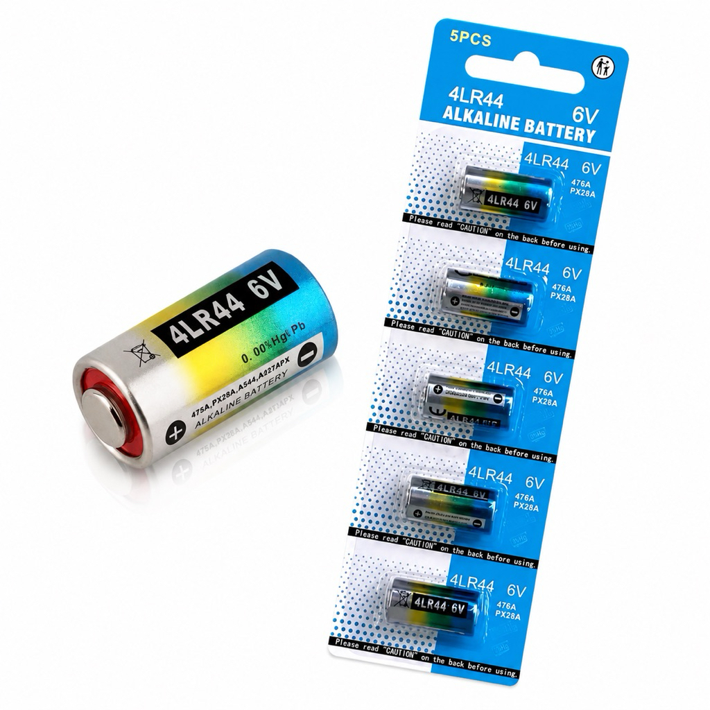 [Combo 5 Viên] Pin Kiềm 4LR44 6V Alkaline -  không chứa thủy ngân, an toàn và bền bỉ