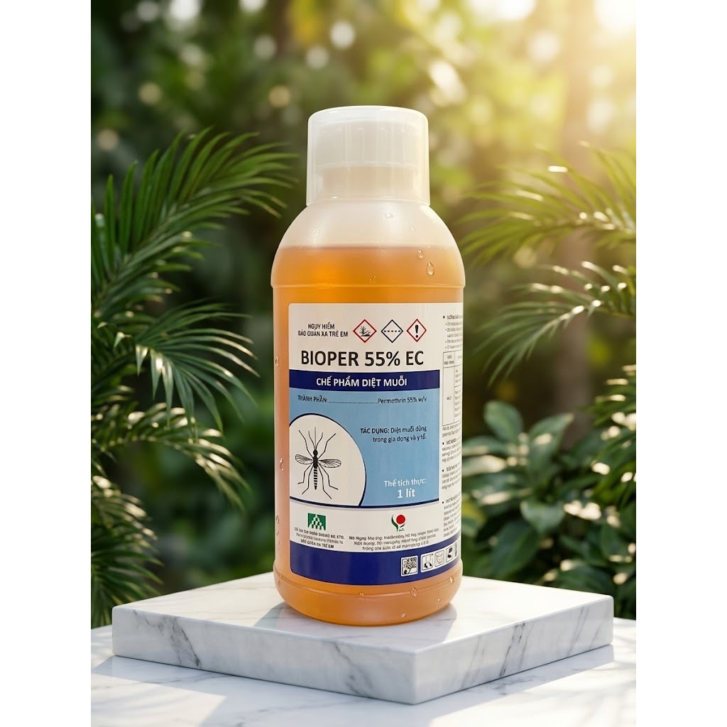 THUỐC DIỆT MUỖI BIOPER 55EC NHẬP KHẨU TỪ HÀN QUỐC