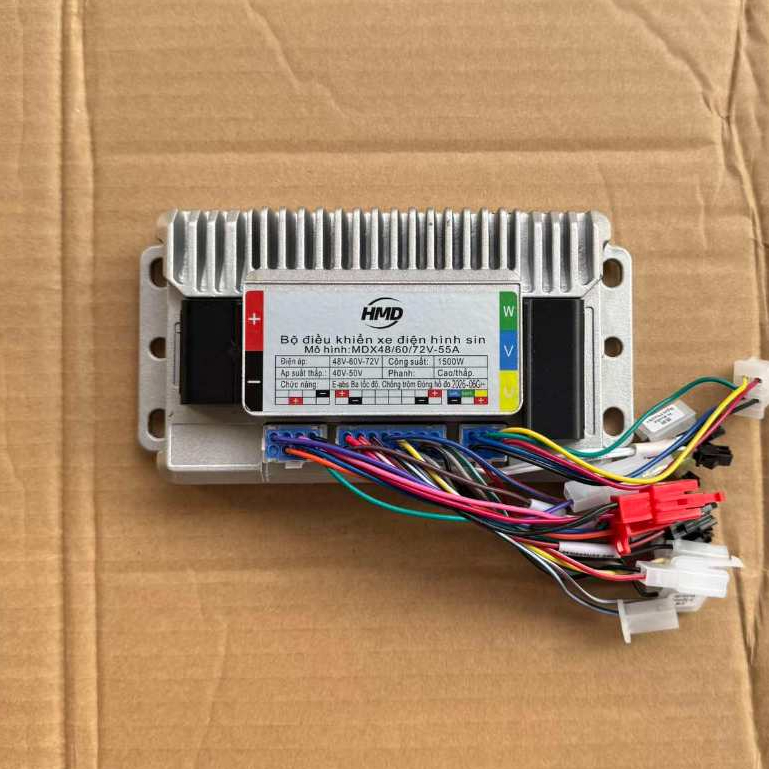 Ic đúc 1500w Xiri 48/60/72v cực khoẻ đã mở tua sẵn