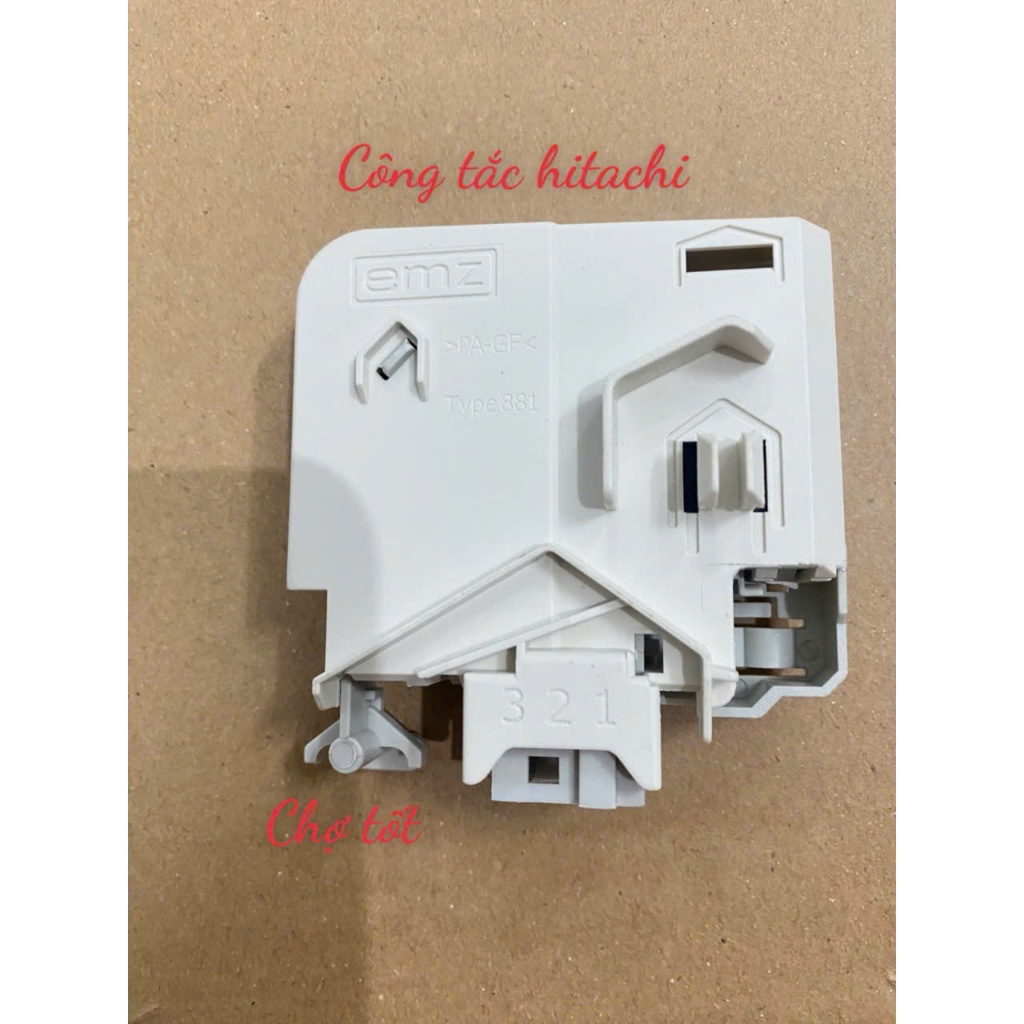 Công tắc khoá cửa máy giặt Hitachi inverter