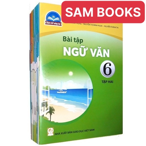 TRỌN BỘ SGK 6 CTST CHANTROISANGTAO, ĐỒ DÙNG HỌC TẬP LỚP 6 mới nhất kèm bút chì 2B Đức STAEDLER