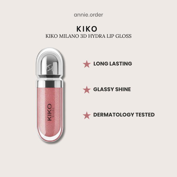 Son bóng Kiko Milano Hydra 3D Lip Gloss