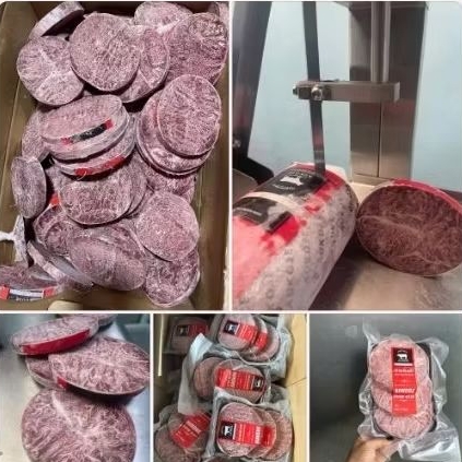 LÕI VAI BÒ AUKOBE. Khay 500g (giao hỏa tốc TPHCM)
