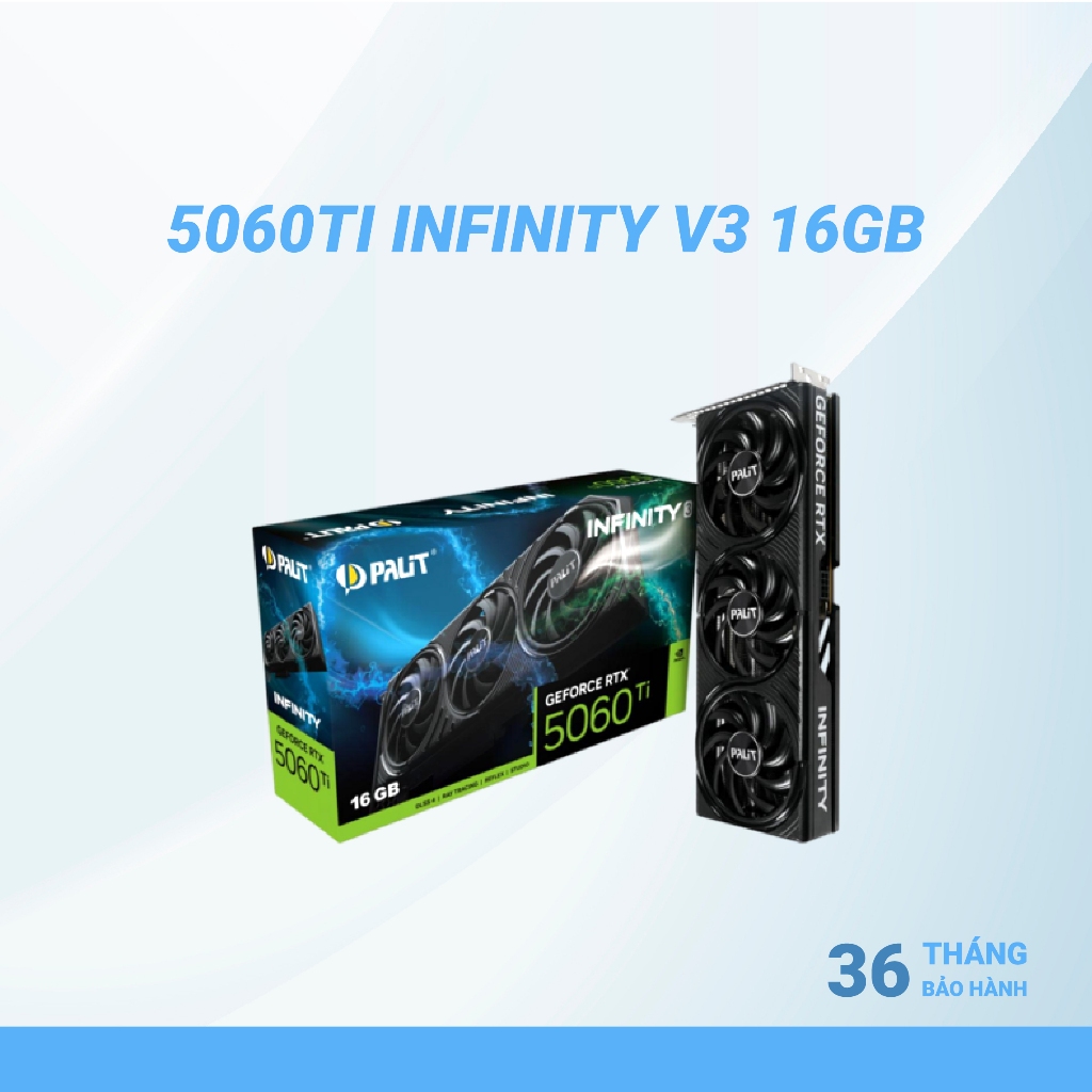 VGA Palit Geforce RTX 5060 Ti Infinity 3 16GB GDDR7